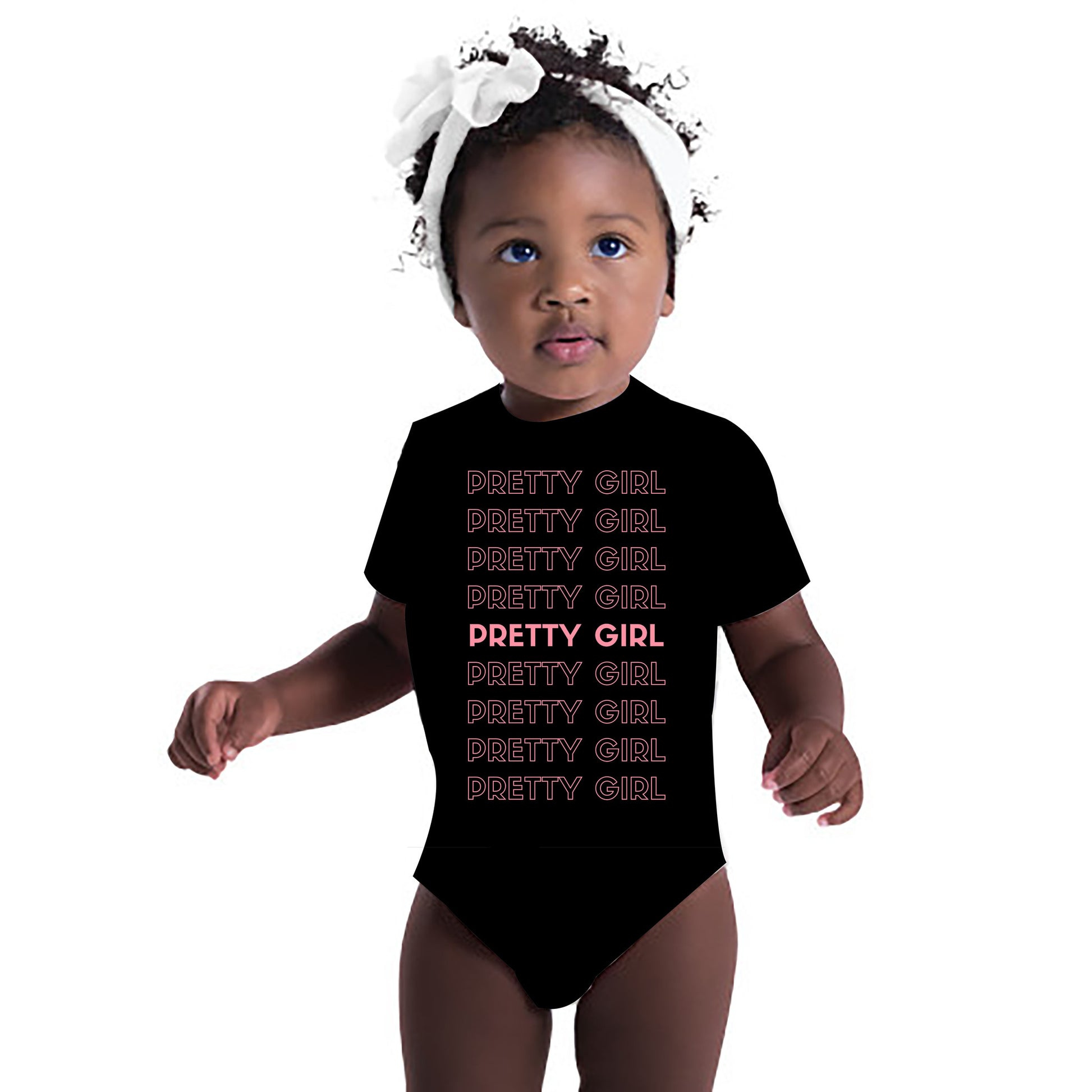 Custom Printed Onesies | Pretty Girl Onesie | Divine Legacy Kids