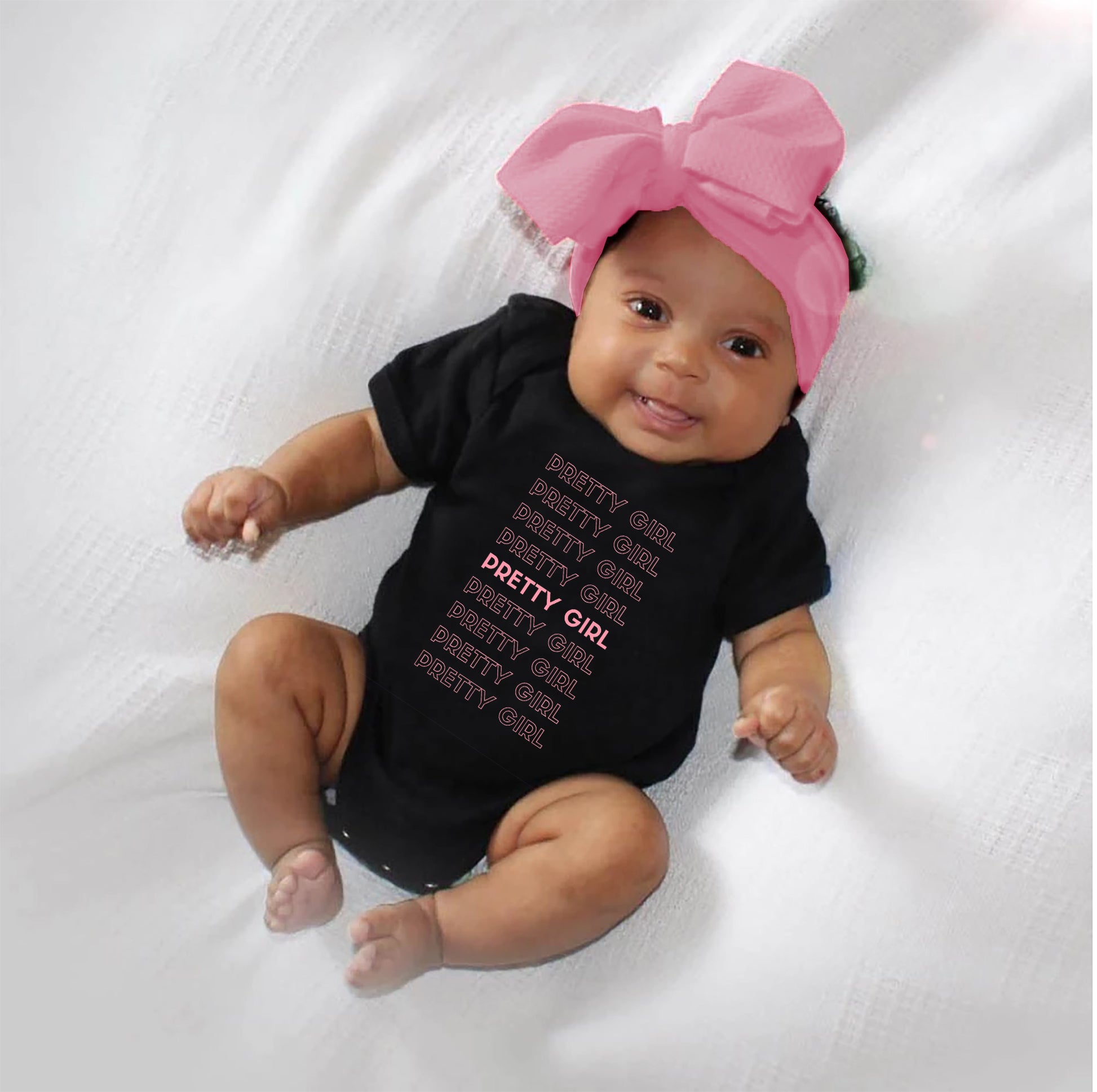 Custom Printed Onesies | Pretty Girl Onesie | Divine Legacy Kids